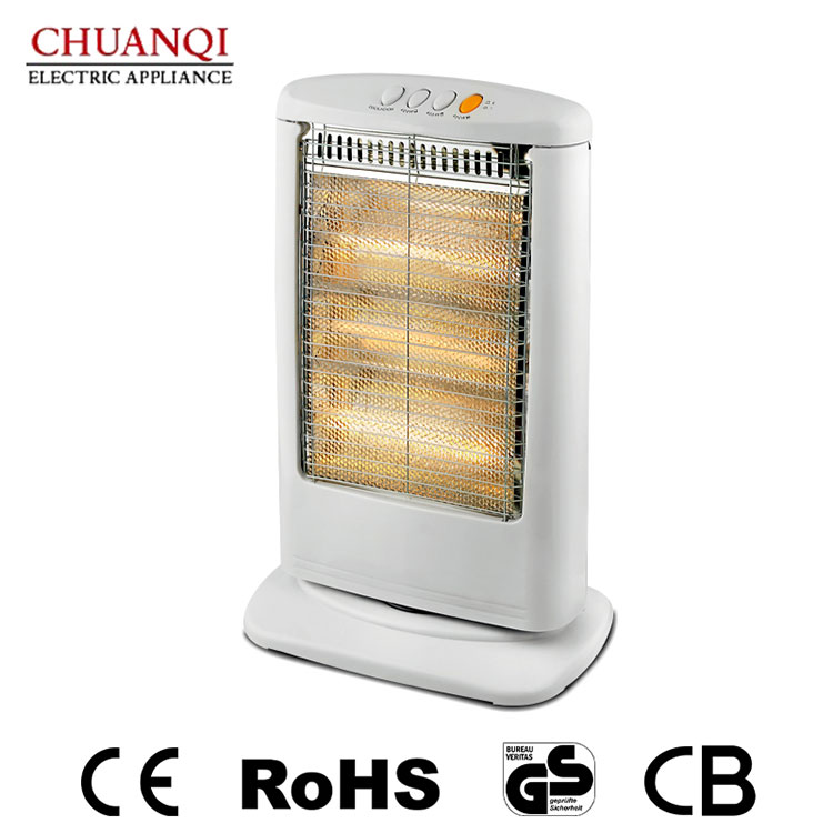 Încălzitor cu halogen 1200W 3 tuburi cu telecomandă